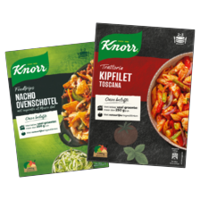 Knorr wereldgerechten of groentepasta